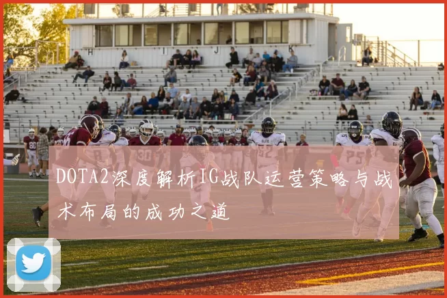 DOTA2深度解析IG战队运营策略与战术布局的成功之道