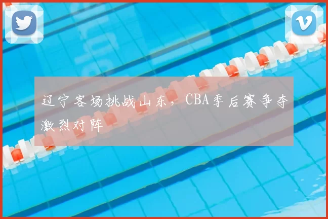 辽宁客场挑战山东,CBA季后赛争夺激烈对阵