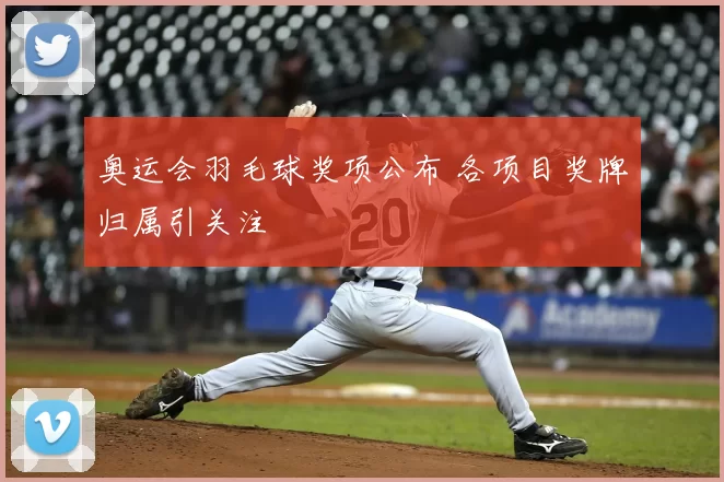 奥运会羽毛球奖项公布 各项目奖牌归属引关注