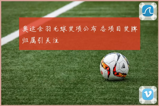 奥运会羽毛球奖项公布 各项目奖牌归属引关注