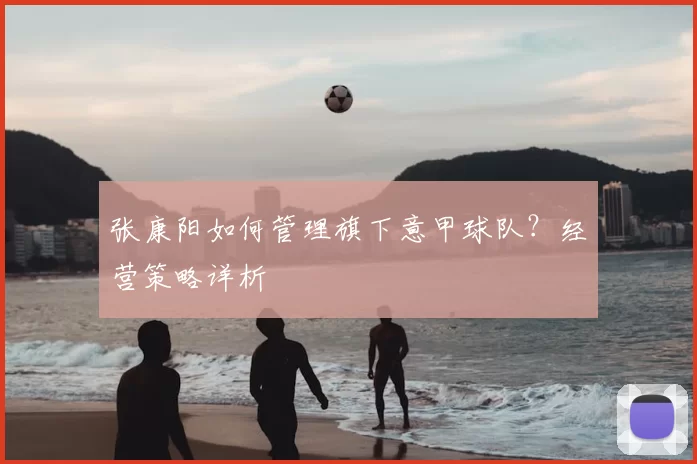 张康阳如何管理旗下意甲球队？经营策略详析